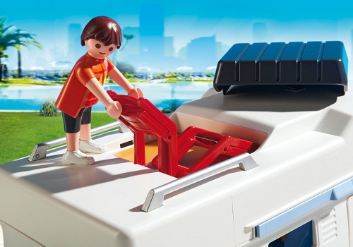 Masina de camping Summer Fun Playmobil