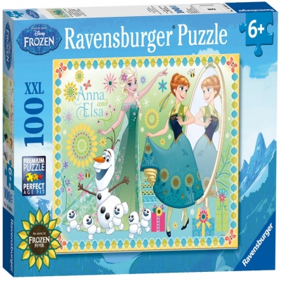 Puzzle Frozen, 100 piese Ravensburger