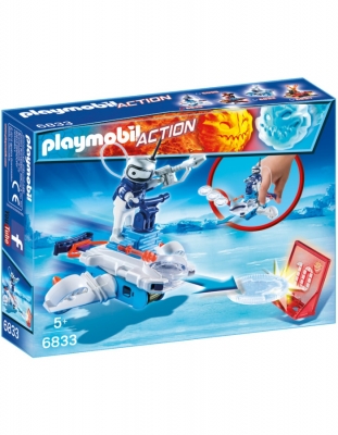 Icebot Si Lansator De Discuri Playmobil