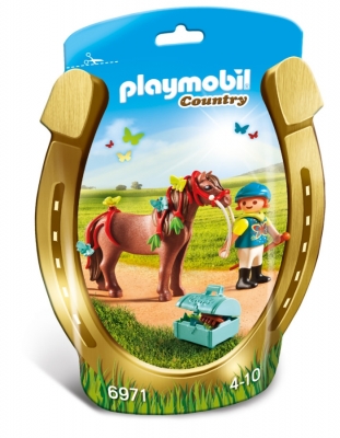 Ingrijitor Si Ponei Cu Fluturasi Playmobil