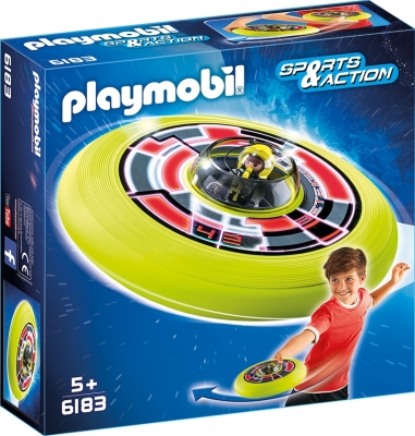 Disc Zburator Cu Astronaut Playmobil