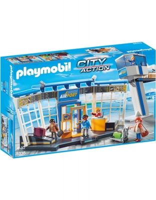 Aeroport Cu Turn De Control Playmobil