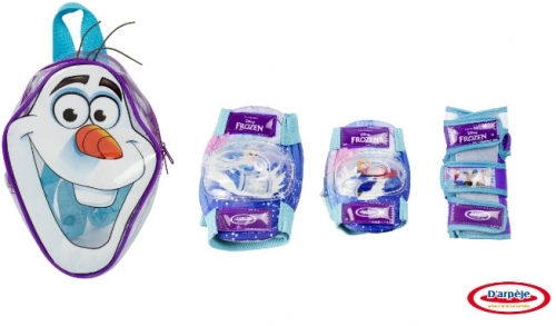 Frozen - Set Protectie In Rucsac (Genunchiere, Cotiere, Protectie Incheieturi) DArpeje