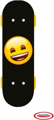 Emoji - Mini Skateboard - 43 Cm DArpeje