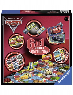 Joc 6 In 1 Disney Cars Ravensburger