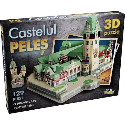 Puzzle 3D, Castelul Peles, 129 piese