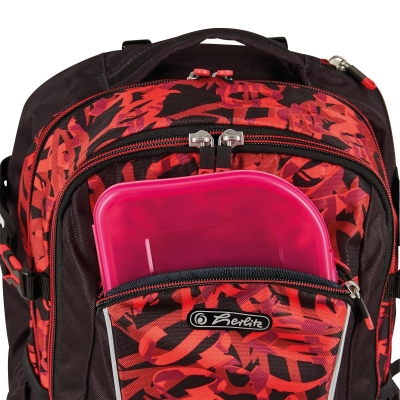 Rucsac ergonomic Herlitz, ultimate, motiv Graffiti