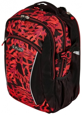 Rucsac ergonomic Herlitz, ultimate, motiv Graffiti