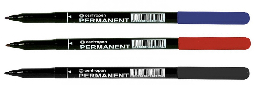 Marker Permanent 1mm Centropen - BNB