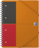 Agenda Oxford International Meeting Book, A4+, 80 file, coperta PP, portocaliu, dictando