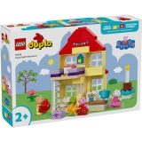 Purcelusa Peppa si casa aniversara 10433 LEGO DUPLO