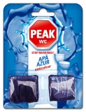 Tablete wc anticalcar Apa Azur marin 50g 2 buc/set Peak