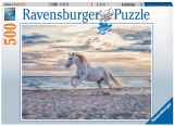 Puzzle Cal Pe Plaja, 500 Piese Ravensburger