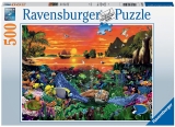 Puzzle Testoasa, 500 Piese Ravensburger