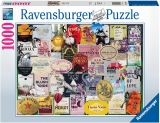 Puzzle Colectia Etichete De Vin, 1000 Piese Ravensburger