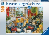 Puzzle Sala De Muzica, 500 Piese Ravensburger