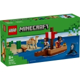 Calatorie pe corabia de pirati 21259 LEGO Minecraft