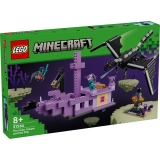 Dragon Ender si Corabia din End 21264 LEGO Minecraft