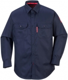 Camasa Bizflame 88/12, navy, regular, Portwest