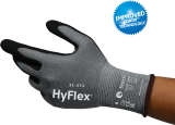 Manusi antistatice rezistente la taiere HyFlex 11-571, negru, Ansell