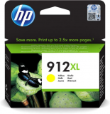 Cartus cerneala HP 912XL High Yield Yellow Original Ink Cartridge 3YL83AE