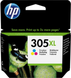 Cartus cerneala HP 305XL Tri-color Originale 3YM63AE