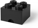 Cutie depozitare 40051733 LEGO 2x2 cu sertar, negru