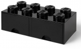 Cutie depozitare 40061733 LEGO 2x4 cu sertare, negru