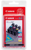 Set cartuse cerneala Original Canon C+M+Y CLI526