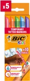 Tatuaje temporare BIC Kids 5 markere + 10 sabloane Bl/15