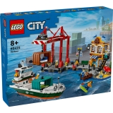 Port si nava de transport marfa 60422 LEGO City