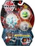 Set figurine bila Bakugan Start Pack Haos Nobilious 3 buc/set Spin Master