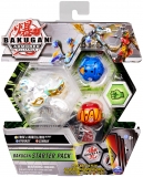 Figurine bila Bakugan S2 Start Pack Ryerazu Cimoga si Trox Nobillious Ultra 3 buc/set Spin Master