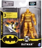 Figurina Batman Gold, 10 cm, cu 3 accesorii surpriza Spin Master