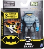 Figurina King Shark cu accesorii, 10 cm, Batman Spin Master