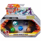 Set figurine Bakugan S3 Geogan Brawler Surturan si Sluggler Spin Master