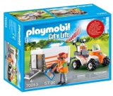 Medic Cu Atv Si Remorca Playmobil