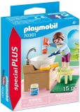 Copil Cu Accesorii Baie Playmobil