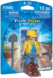 Figurina Muncitor In Constructii Playmobil