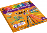 Carioci lavabile Kids Visa 144 buc/set Bic