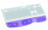 Suport violet pentru tastatura Crystal Fellowes