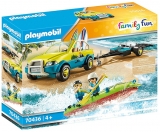 Masina de plaja cu canoe Playmobil 