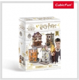 Puzzle 3D Harry Potter 4In1 - Aleea Diagon 273 Piese Cubicfun