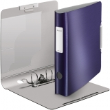 Biblioraft 180° Active Style, polyfoam, A4, 50 mm, albastru-violet, Leitz