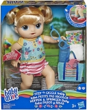 BEBELUS BLOND BABY ALIVE PASESTE SI PANTOFII VOR LUMINA HASBRO