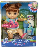 BEBELUS SATEN BABY ALIVE PASESTE SI PANTOFII VOR LUMINA HASBRO