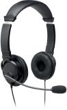 Casti On-Ear Hi-Fi, reglabile, cablu USB 1.8 m, culoare negru, Kensington 