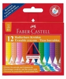 Set 12 creioane color, plastic grip, Faber-Castell