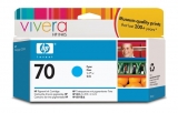 Cartus Cyan Vivera Nr.70 C9452A 130Ml Original Hp Designjet Z2100