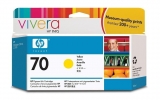 Cartus Yellow Vivera Nr.70 C9454A 130Ml Original Hp Designjet Z2100